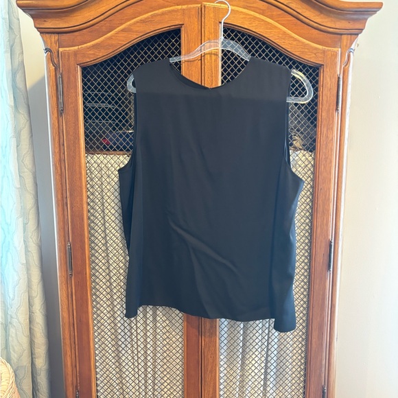 Theory Shell Top Silk Georgette XXL - Picture 3 of 5
